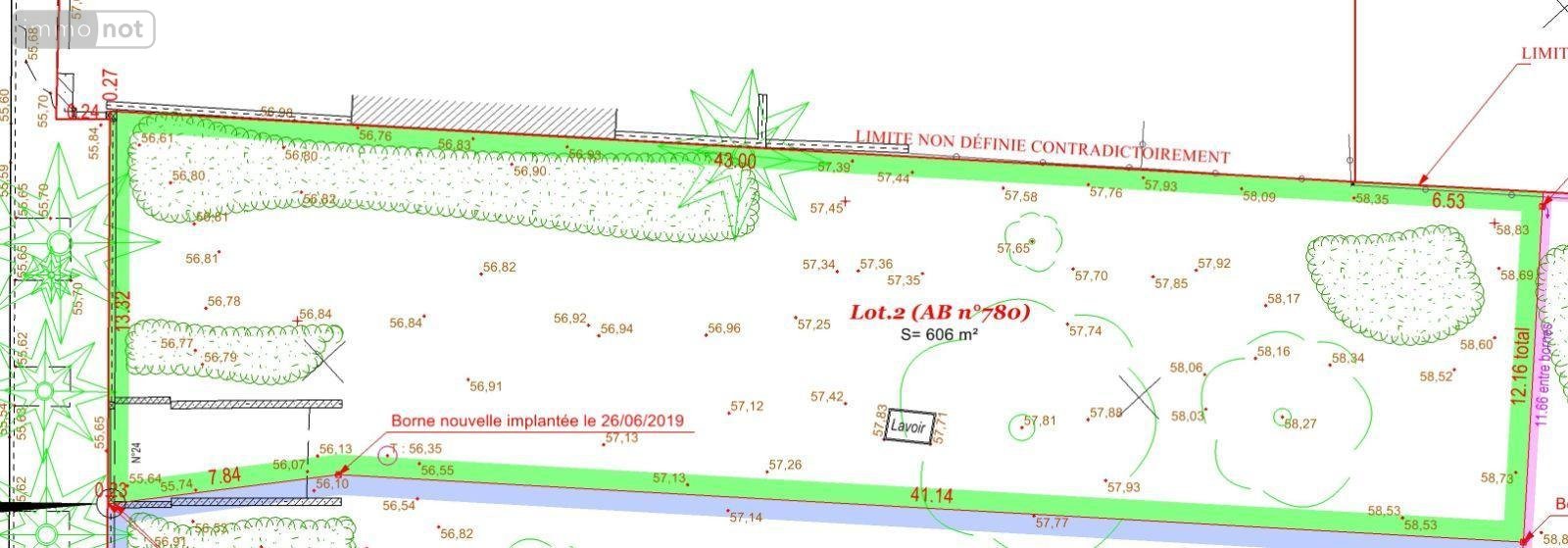 Terrain a batir a vendre La Ferté-Alais 91590 Essonne 606 m2  114000 euros