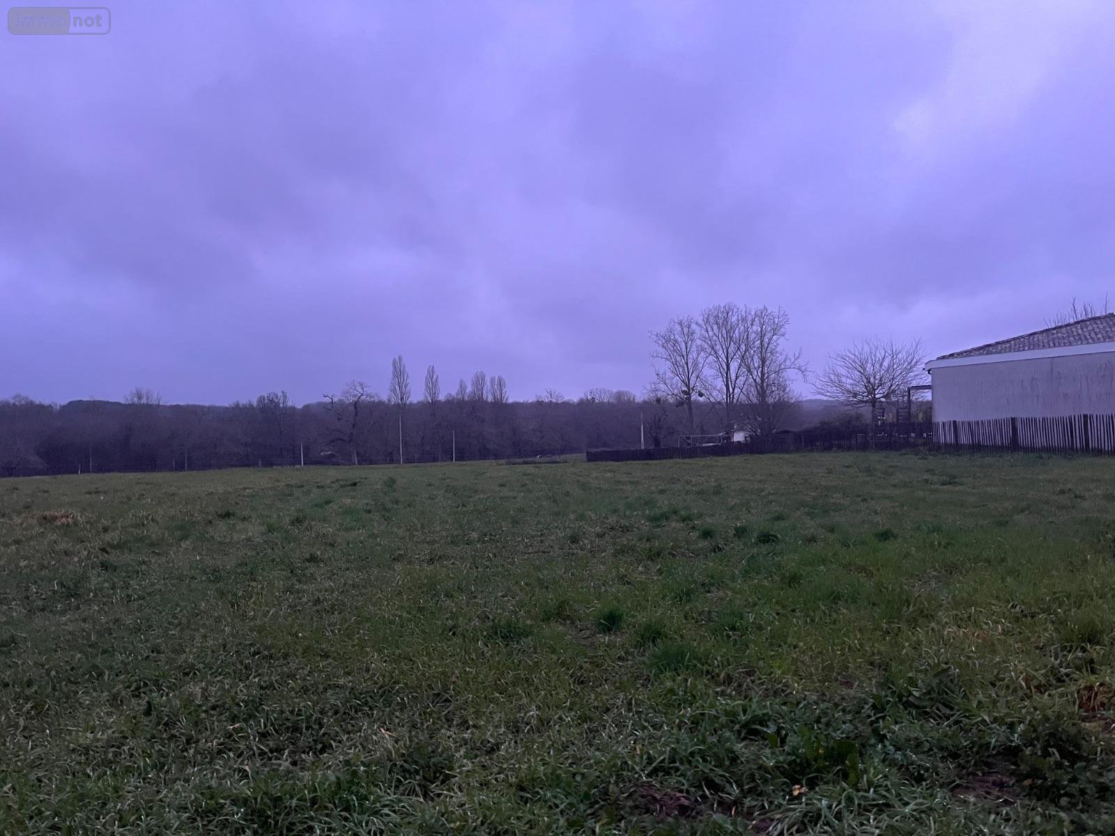 Terrain a batir a vendre Saint-Martin-du-Bois 33910 Gironde 1402 m2  70200 euros