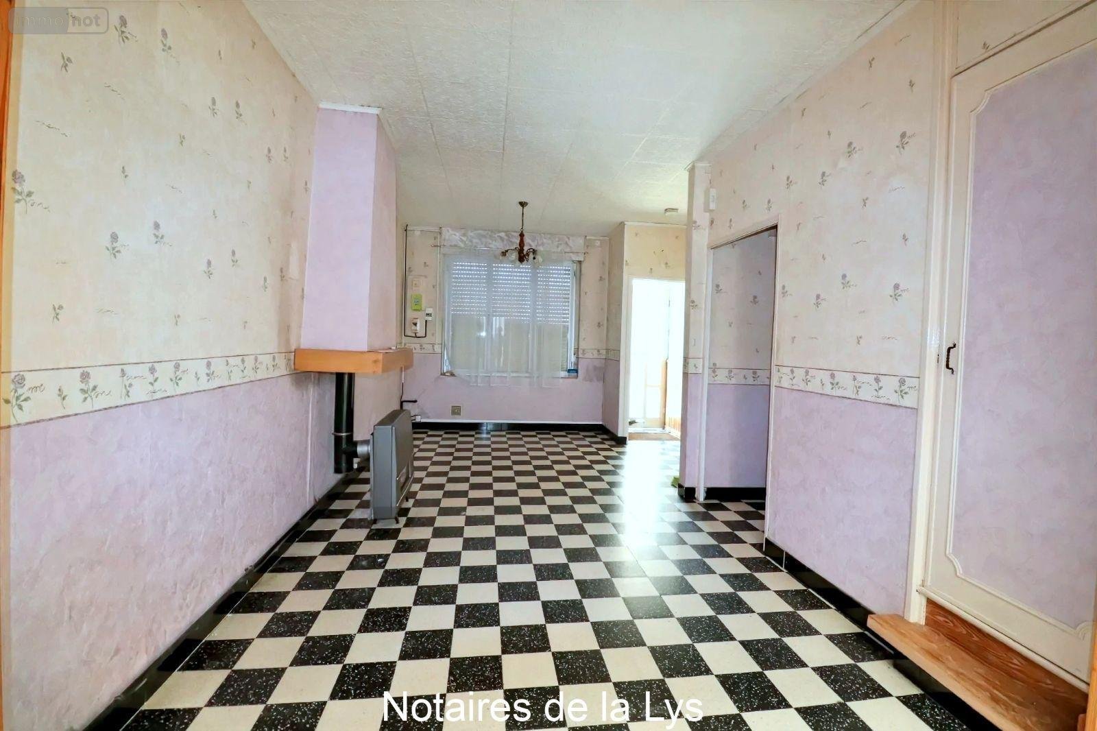 Maison a vendre Armentières 59280 Nord 66 m2 5 pièces 76800 euros