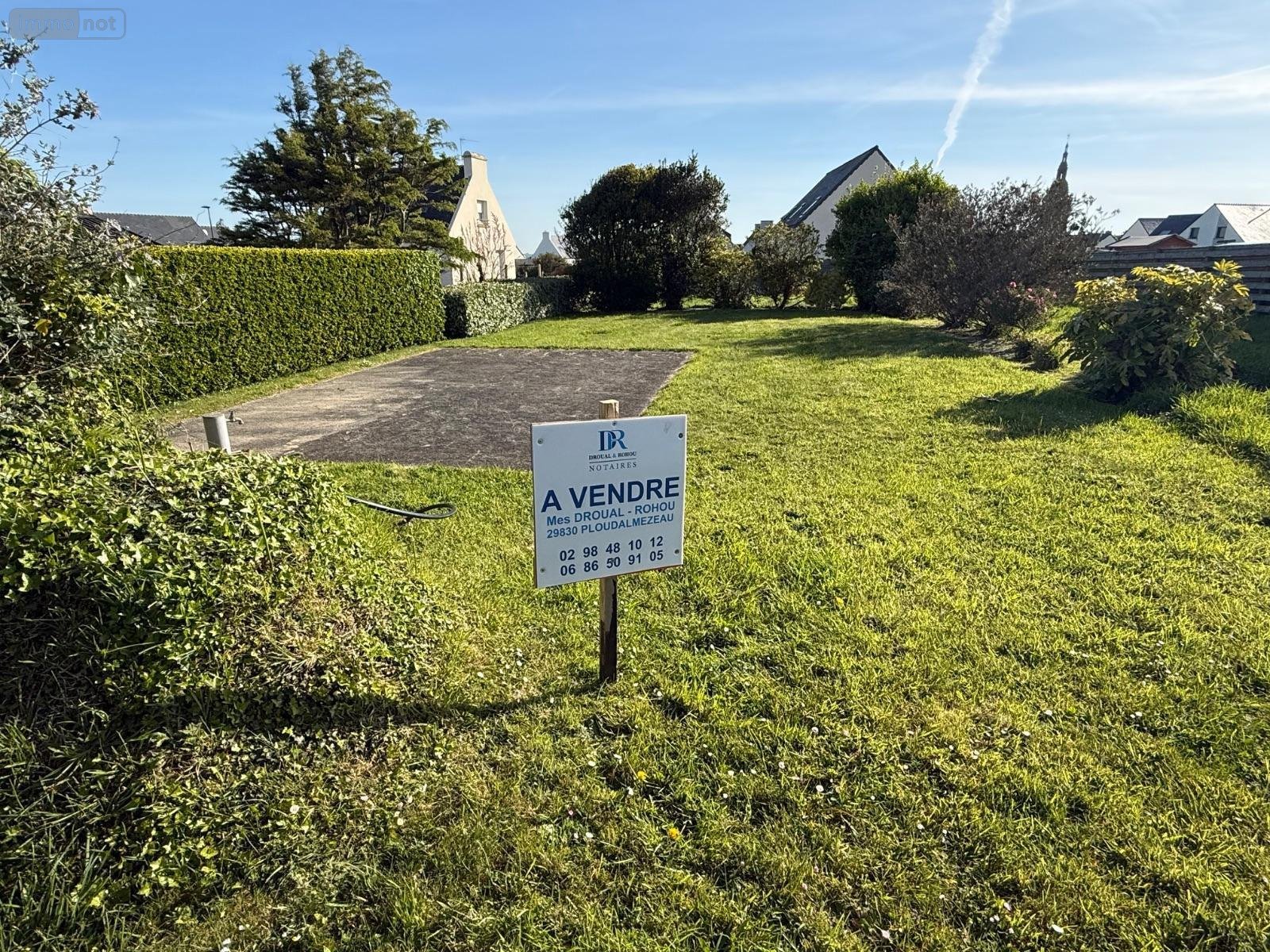 Terrain a batir a vendre Lampaul-Ploudalmézeau 29830 Finistère 621 m2  89225 euros