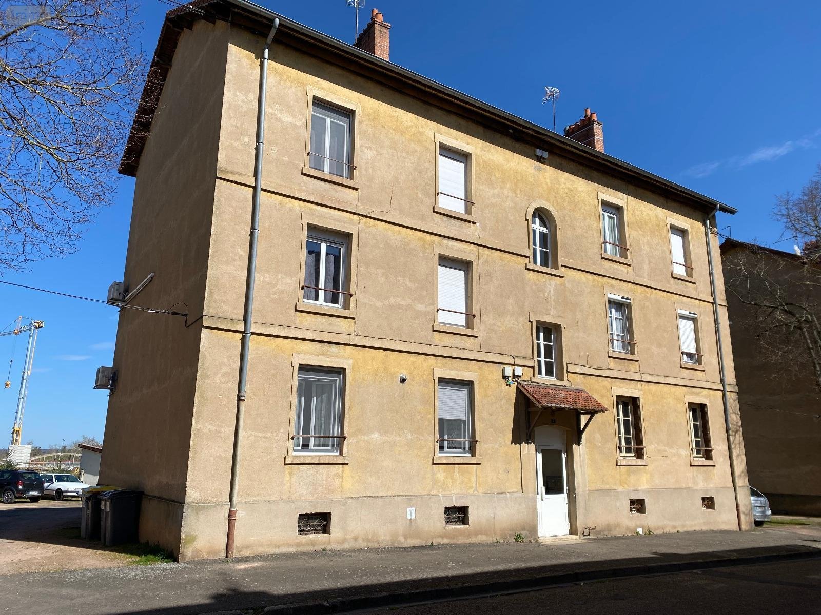 Appartement a vendre Paray-le-Monial 71600 Saône-et-Loire 61 m2 3 pièces 44520 euros