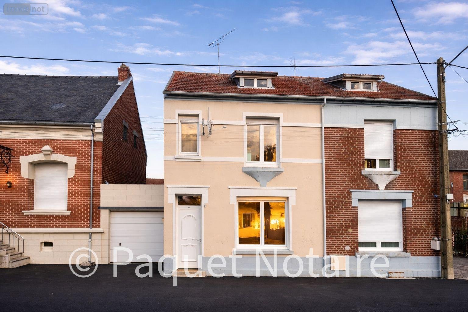 Maison a vendre Tergnier 02700 Aisne 78 m2 6 pièces 64900 euros