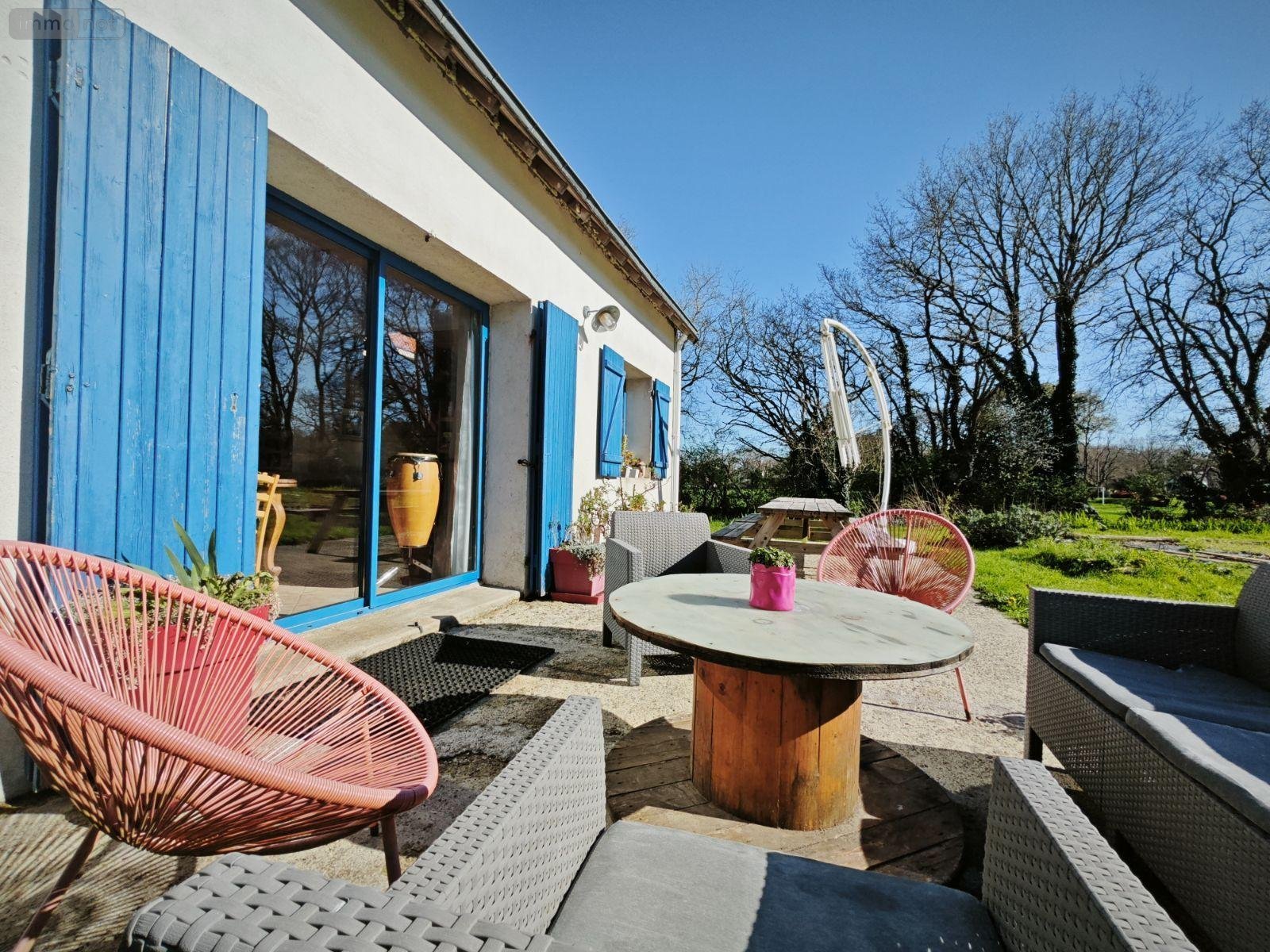 Maison a vendre Locoal-Mendon 56550 Morbihan 104 m2 5 pièces 396200 euros