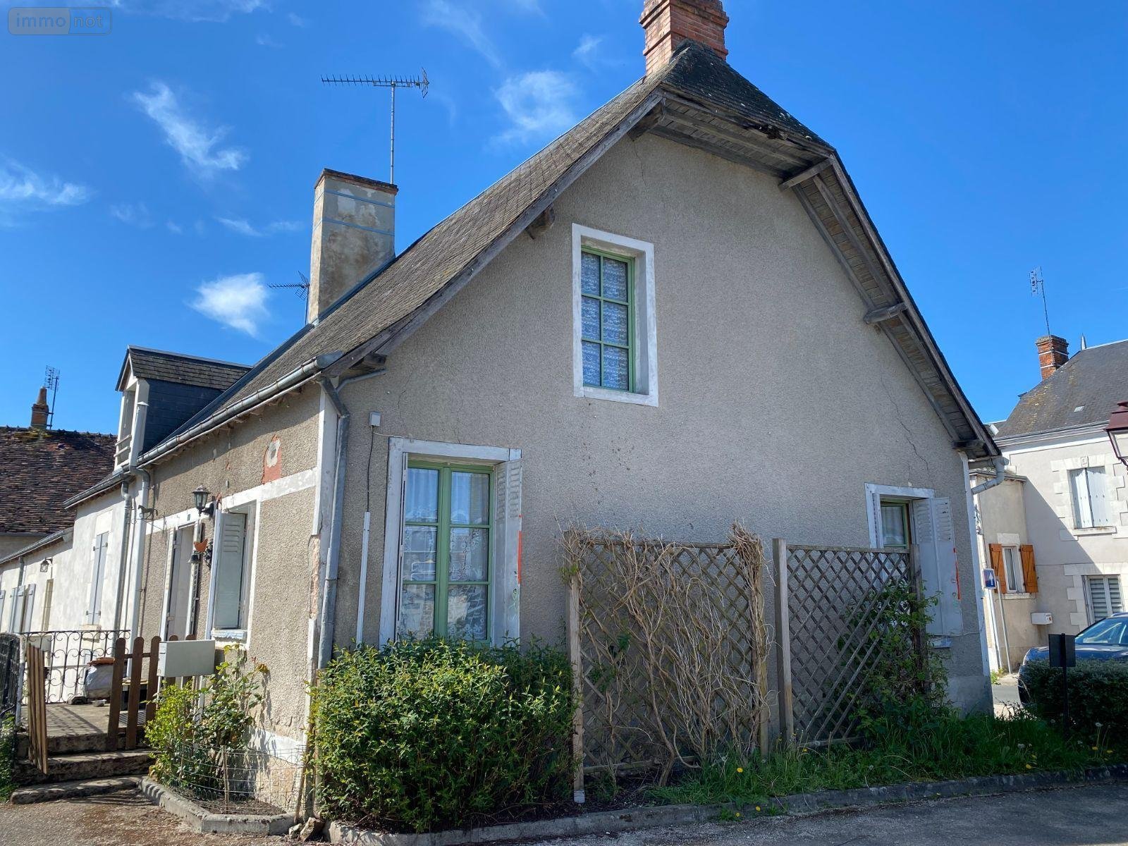 Maison a vendre Paulnay 36290 Indre 55 m2 4 pièces 48900 euros