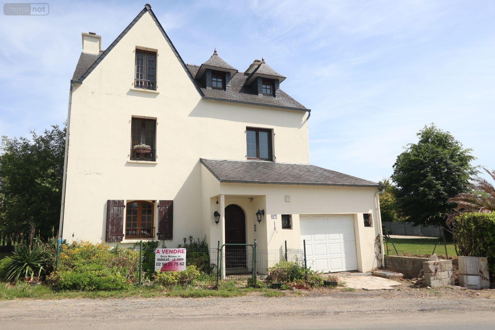 Maison a vendre Hôpital-Camfrout 29460 Finistère 92 m2 4 pièces 187920 euros