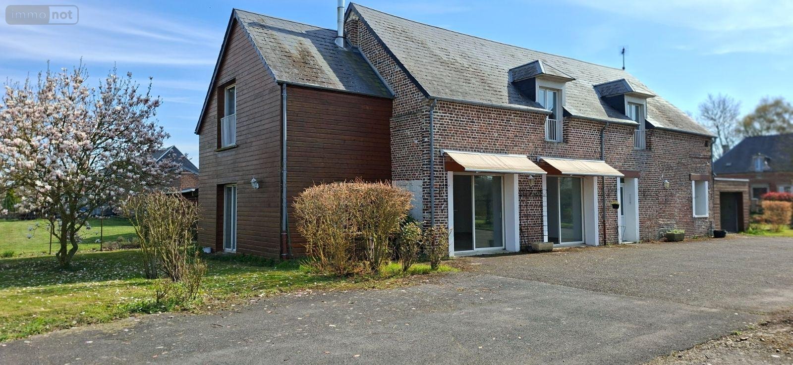Maison a vendre Assis-sur-Serre 02270 Aisne 215 m2 7 pièces 262900 euros