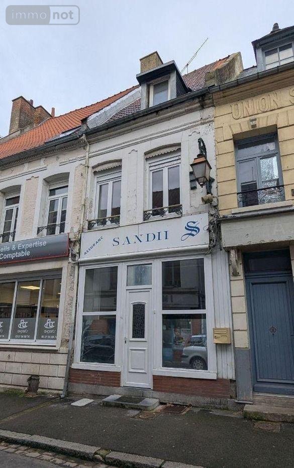 Maison a vendre Saint-Pol-sur-Ternoise 62130 Pas-de-Calais 100 m2 4 pièces 53600 euros