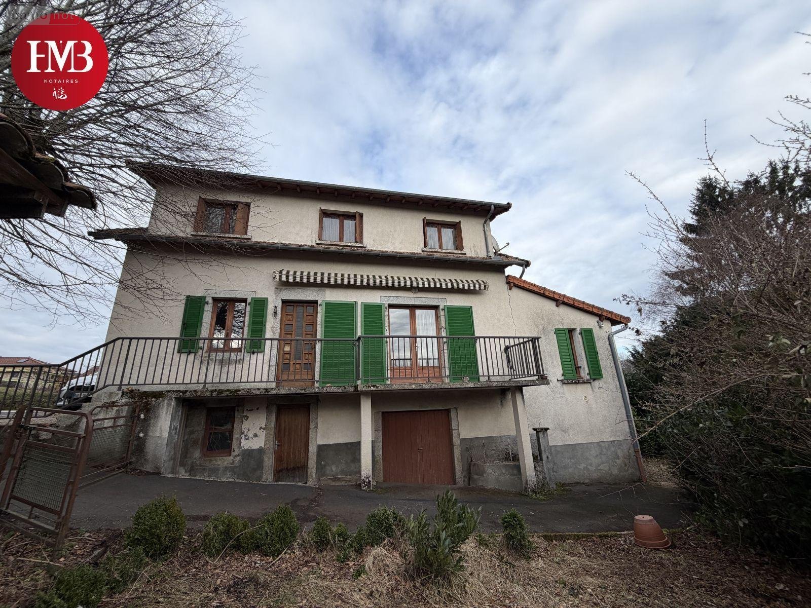 Maison a vendre Roumégoux 15290 Cantal 140 m2 10 pièces 73850 euros
