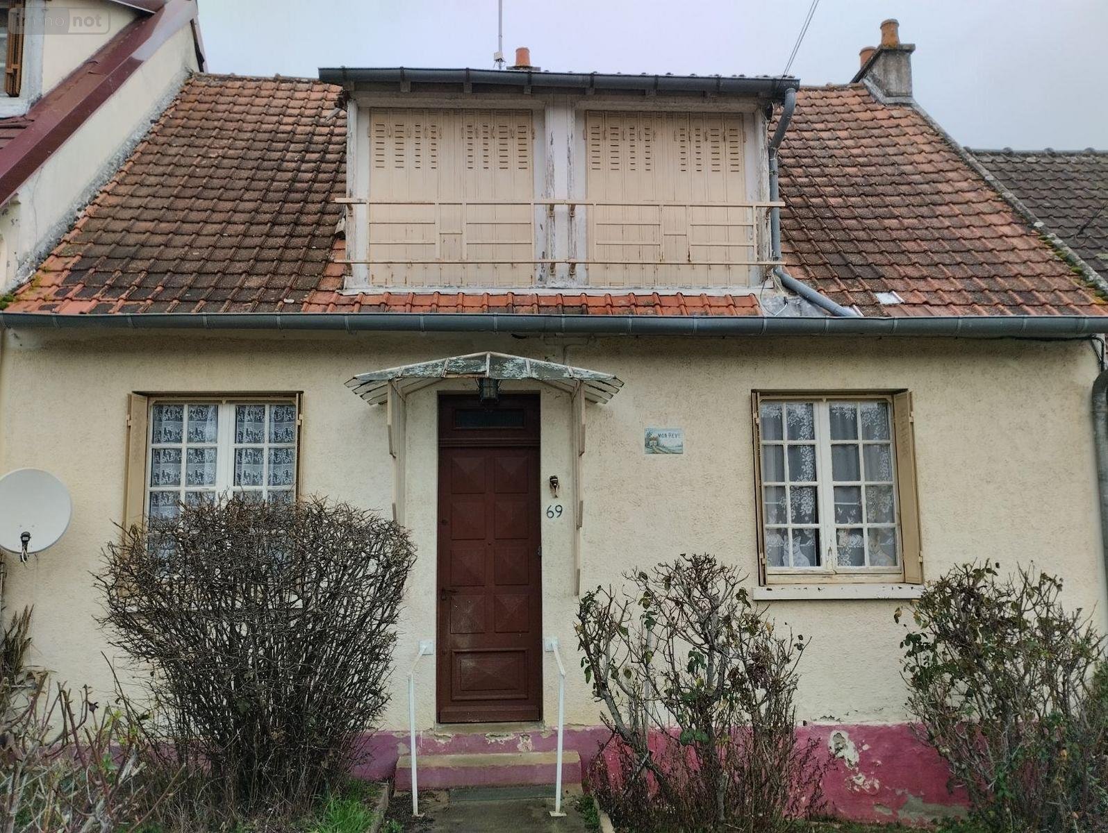 Maison a vendre Venesmes 18190 Cher 77 m2 4 pièces 41960 euros
