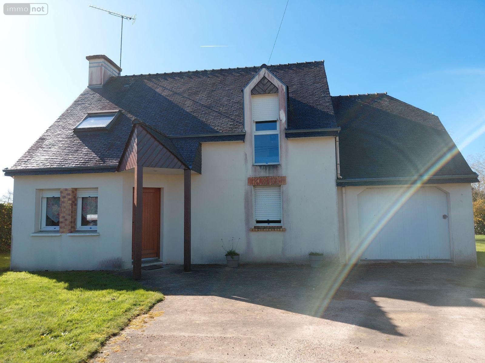 Maison a vendre Cléguérec 56480 Morbihan 88 m2 5 pièces 188000 euros