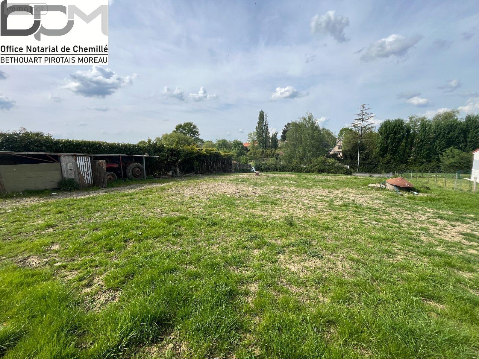 Terrain a batir a vendre Chemillé-en-Anjou 49120 Maine-et-Loire 773 m2  68000 euros