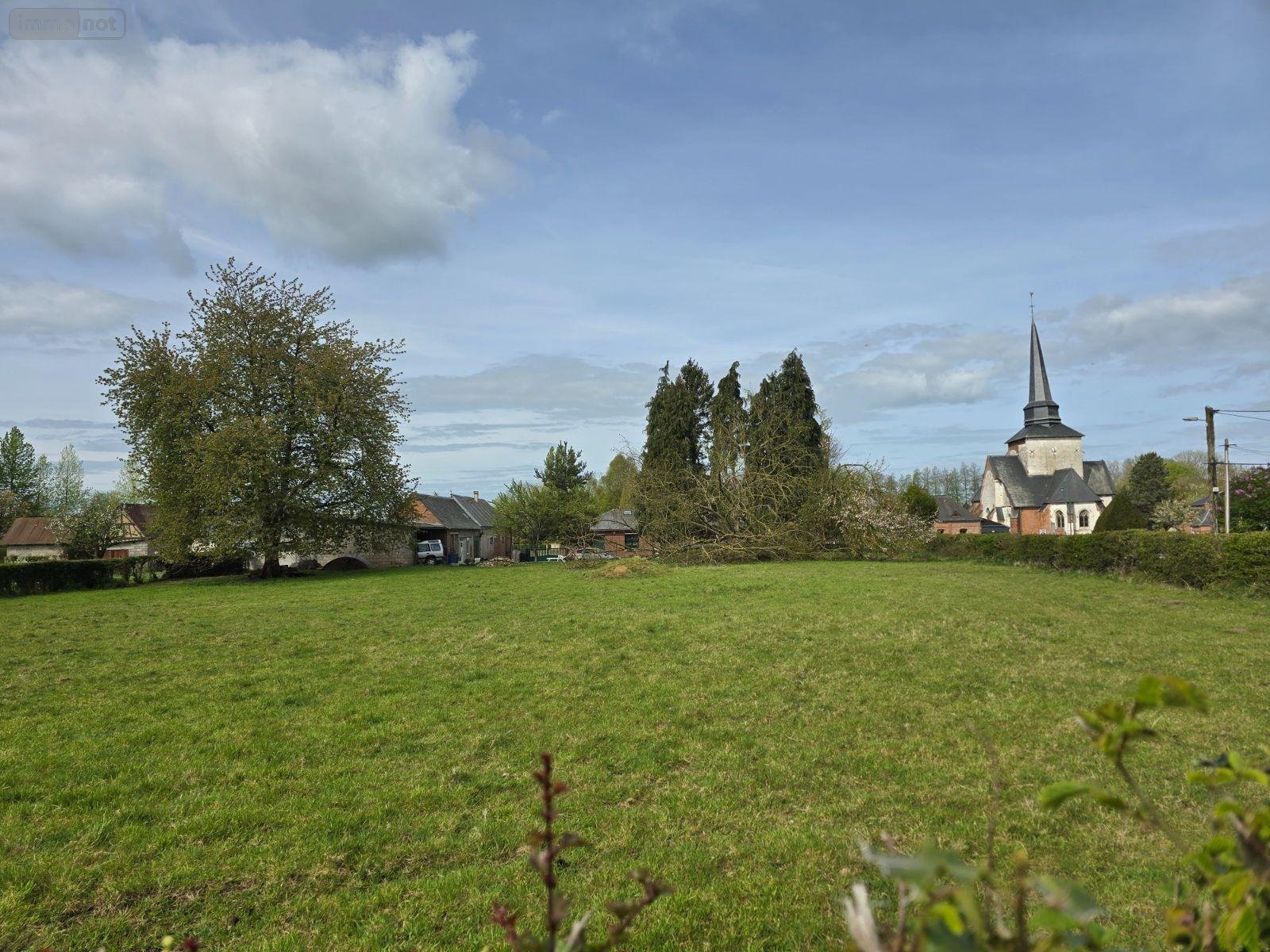 Terrain a batir a vendre Saint-Léger-aux-Bois 76340 Seine-Maritime 2553 m2  66540 euros