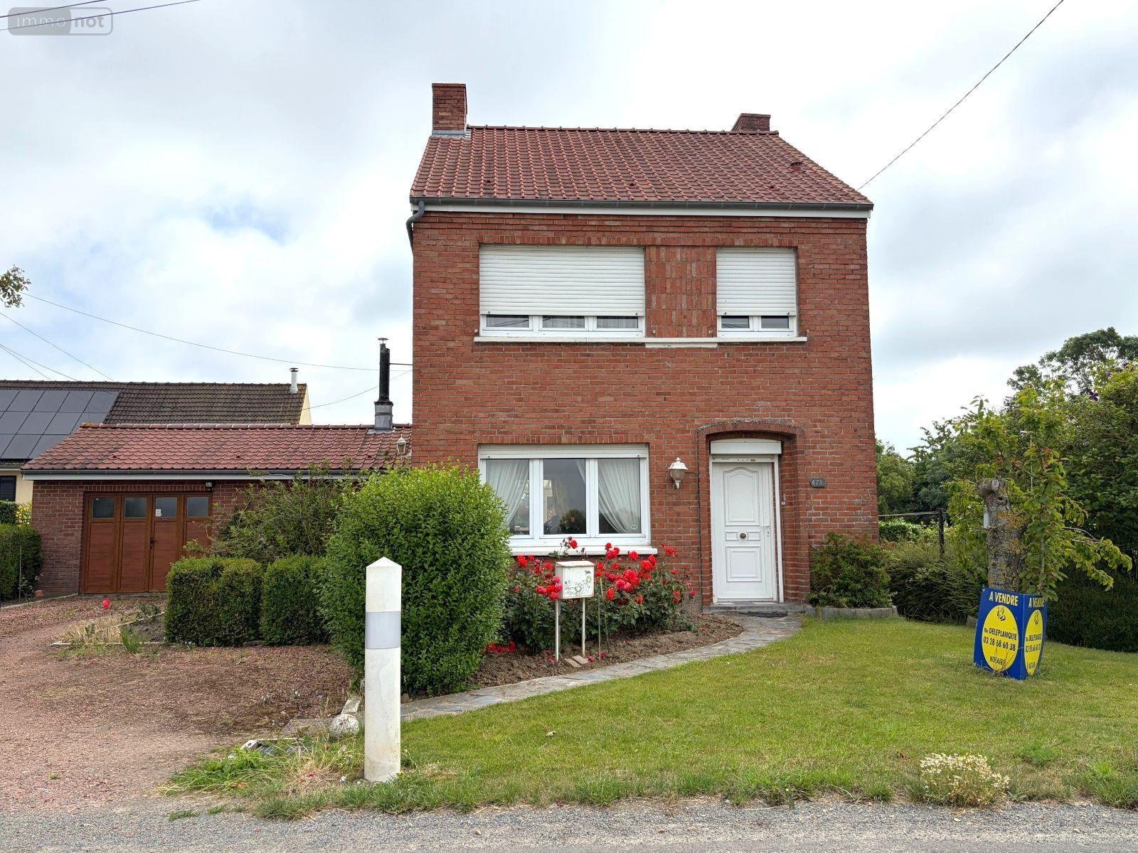 Maison a vendre West-Cappel 59380 Nord 78 m2 4 pièces 162750 euros