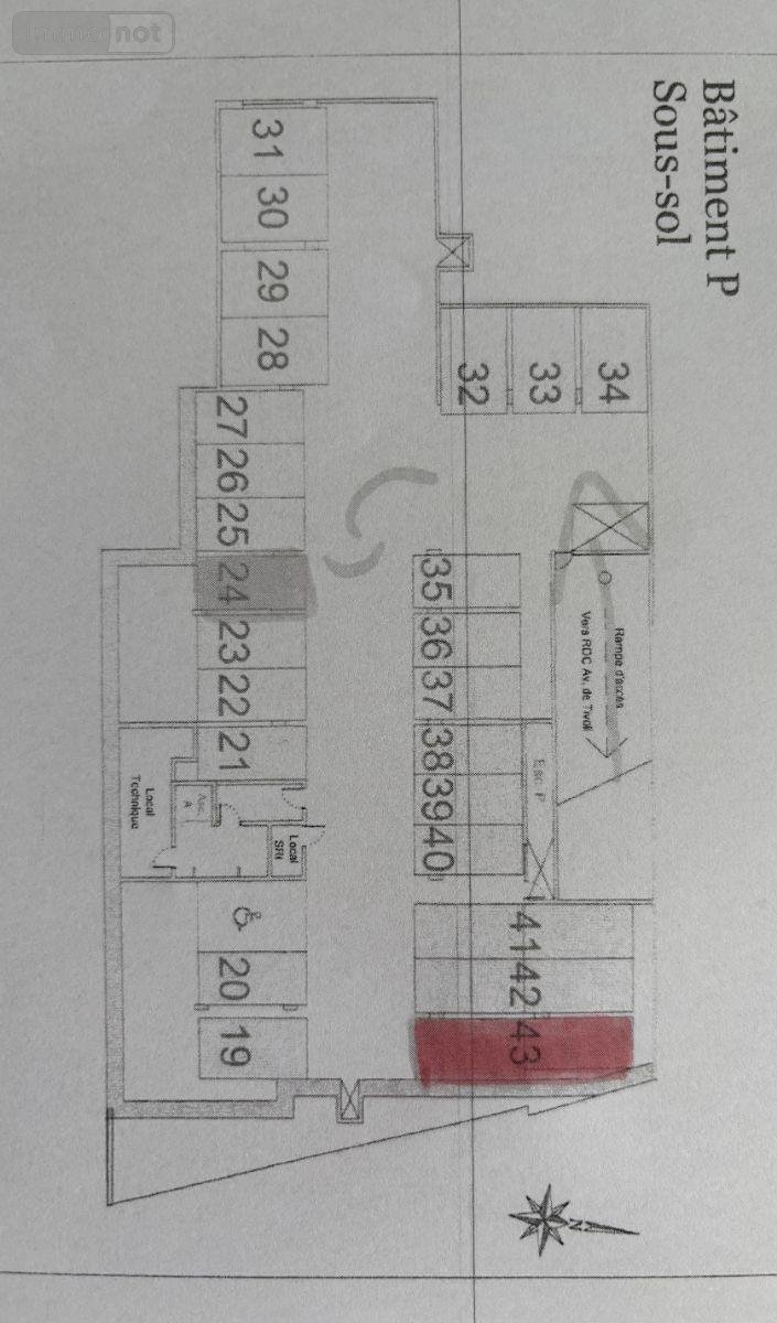 Garage et parking a vendre Le Bouscat 33110 Gironde  35000 euros