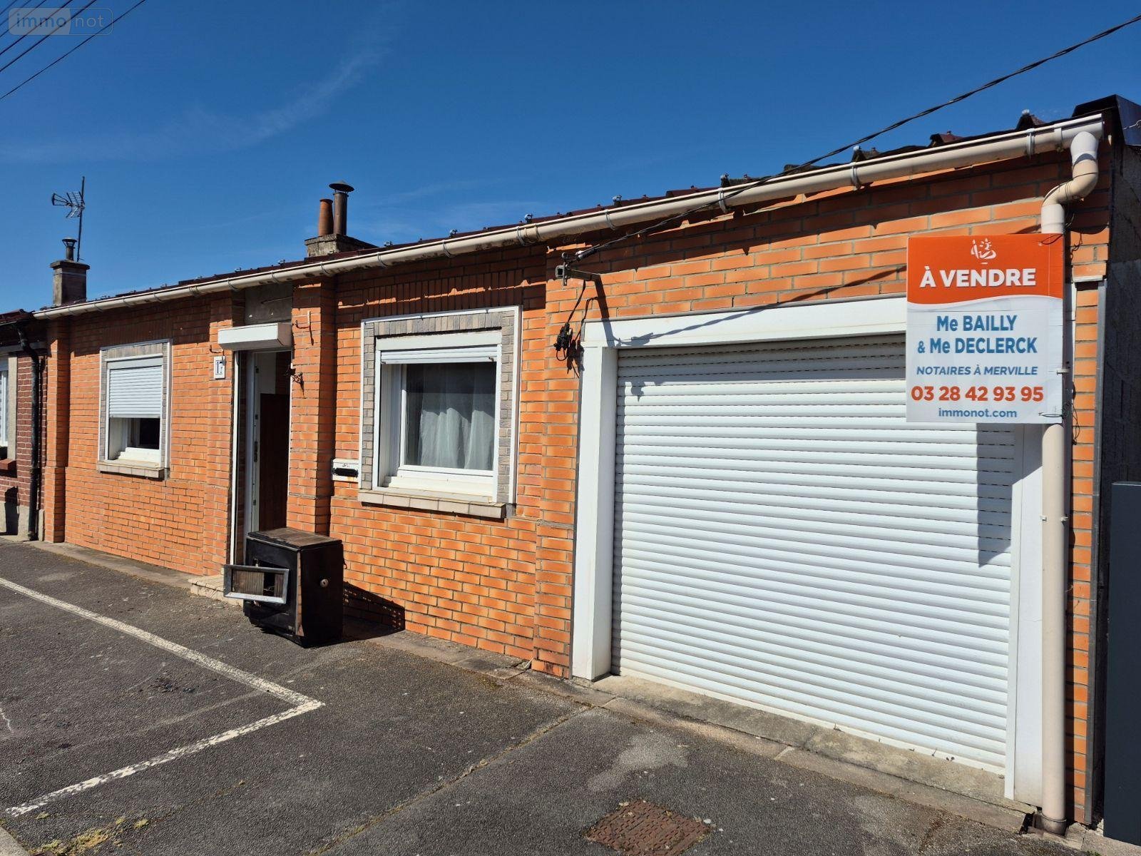 Maison a vendre Merville 59660 Nord 64 m2 4 pièces 58300 euros