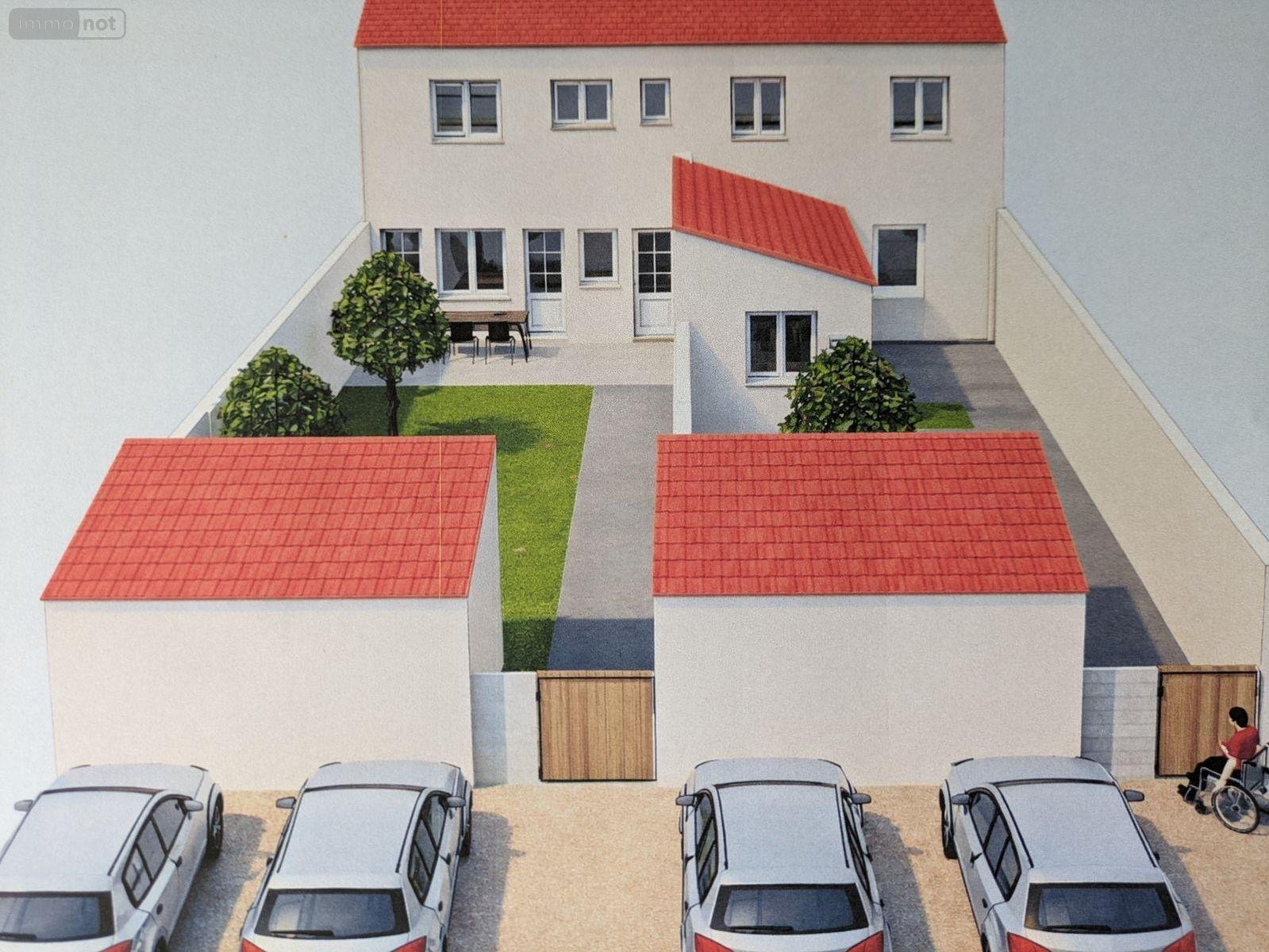 Maison a vendre Les Herbiers 85500 Vendée 70 m2 4 pièces 235000 euros