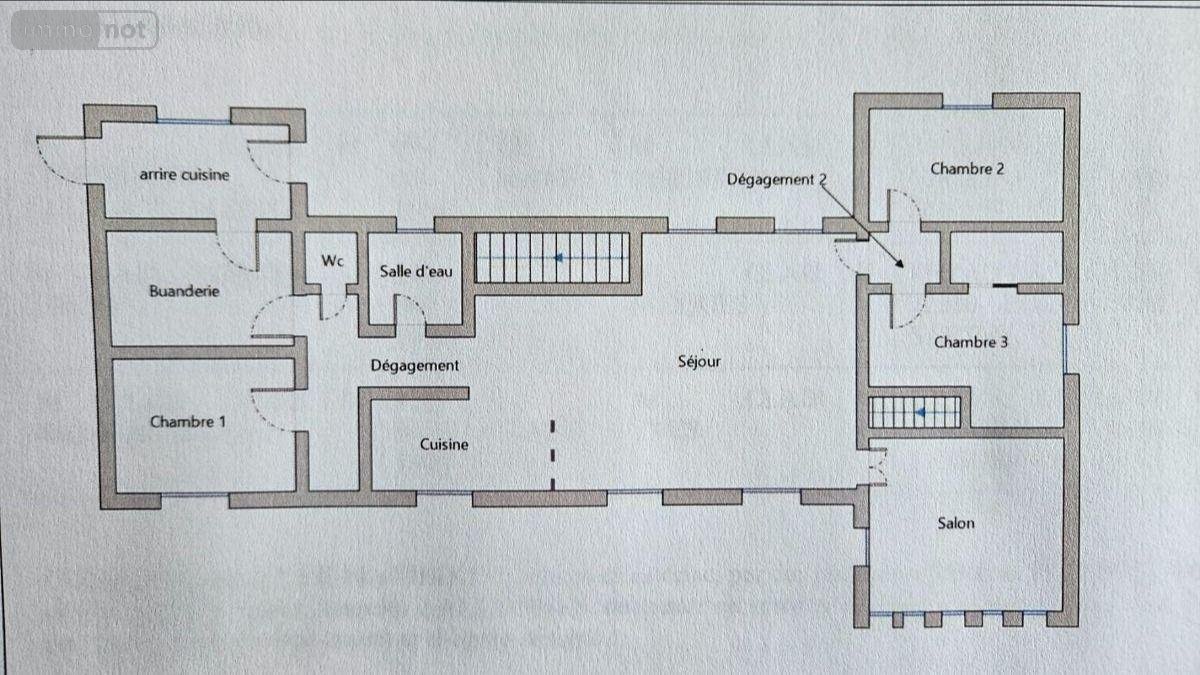 Maison a vendre La Suze-sur-Sarthe 72210 Sarthe 165 m2 6 pièces 178000 euros