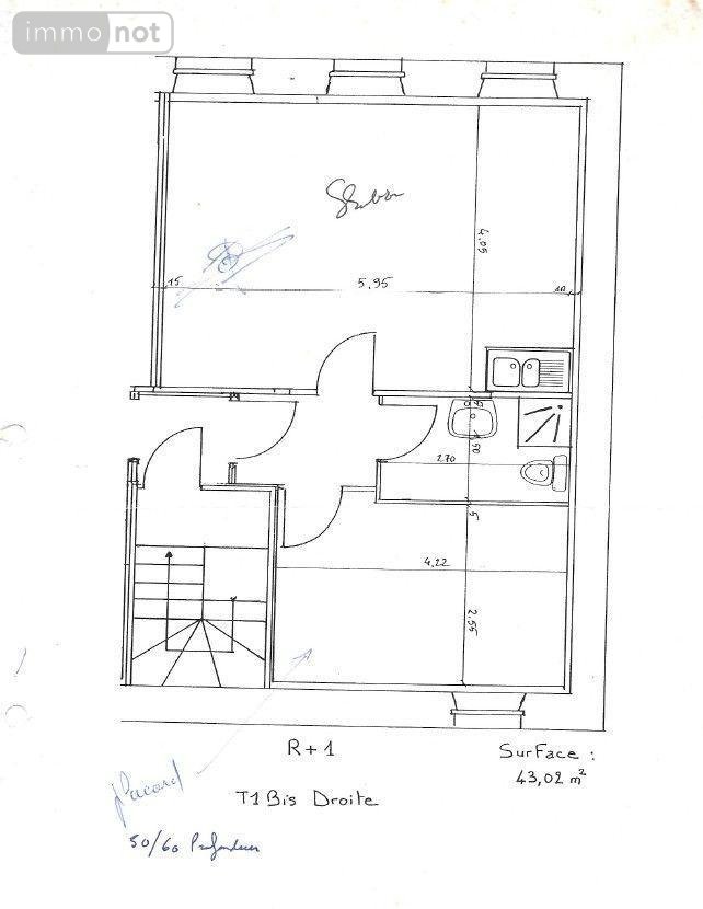 Appartement a vendre Brest 29200 Finistère 42 m2 2 pièces 45000 euros