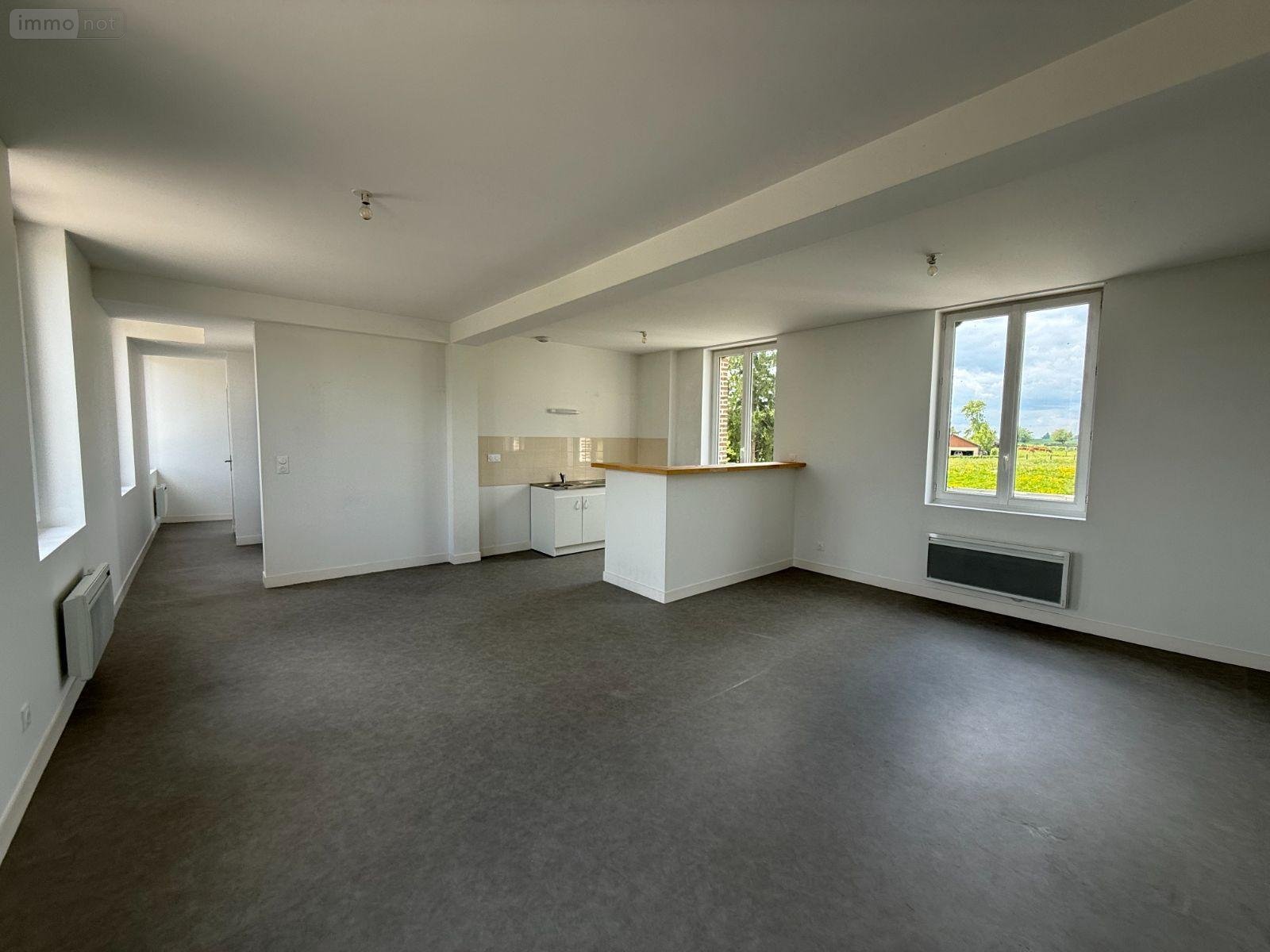 Location appartement Boissay 76750 Seine-Maritime 75 m2 3 pièces 733 euros