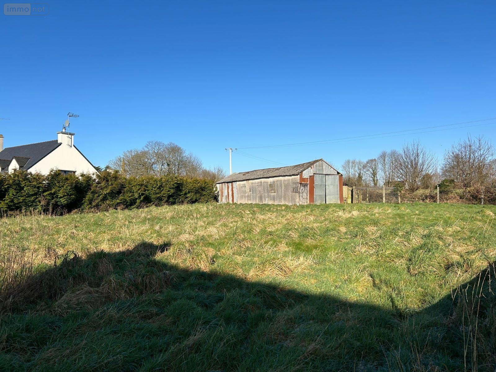 Terrain a batir a vendre Trégourez 29970 Finistère 2075 m2  42400 euros