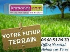 Terrain a batir a vendre Plou 18290 Cher 1135 m2  18800 euros