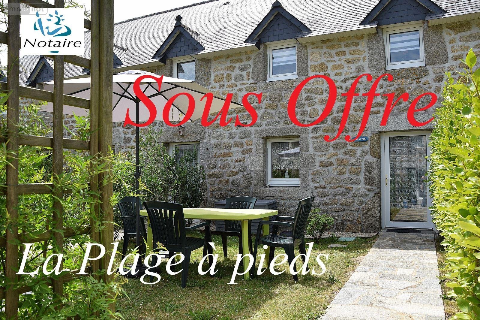 Maison a vendre Trégunc 29910 Finistère 40 m2 3 pièces 177600 euros
