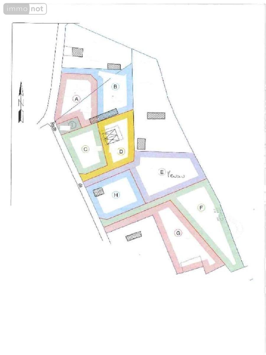 Terrain a batir a vendre Fontaine-l'Abbé 27470 Eure 1200 m2  26500 euros