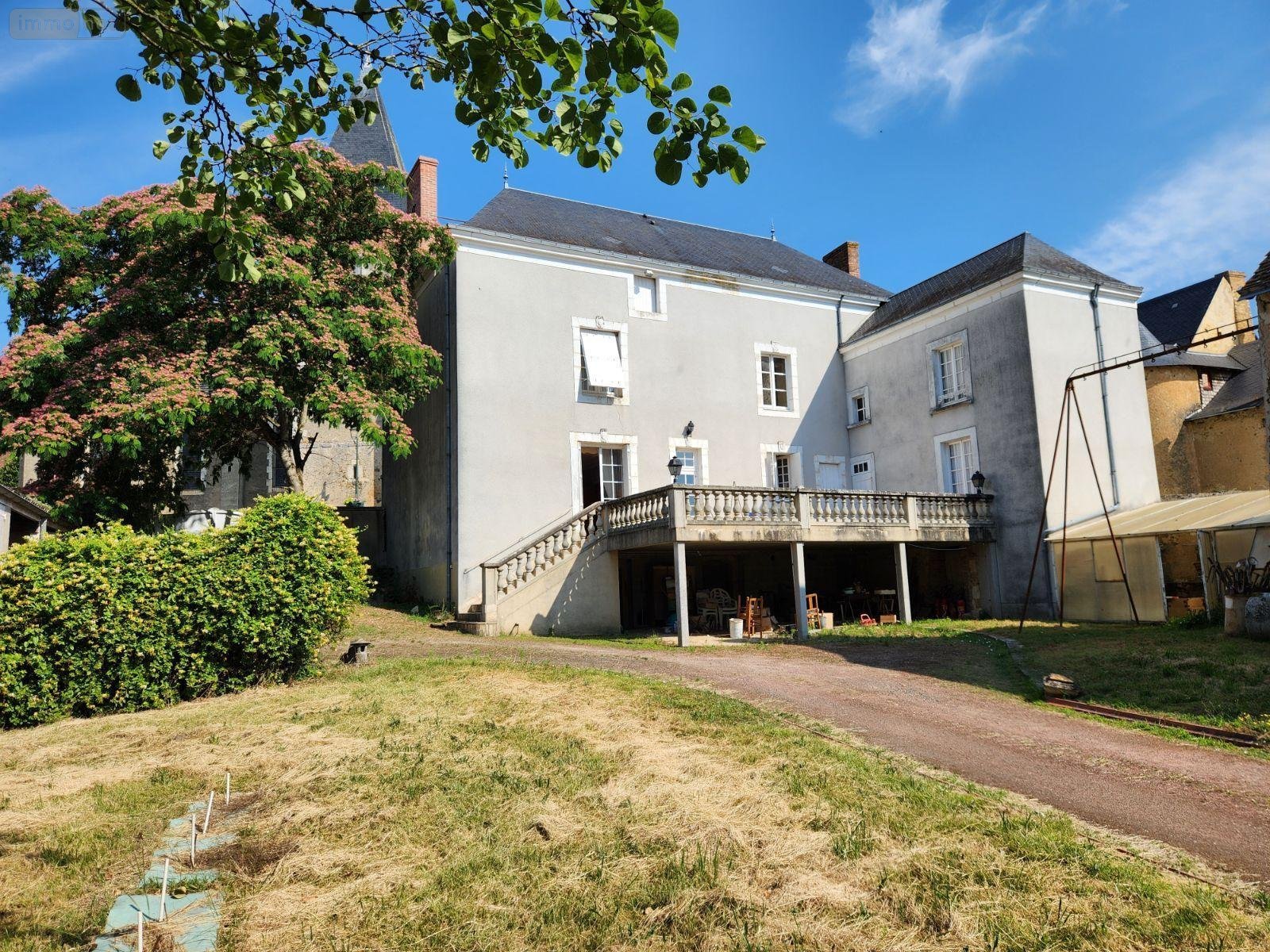 Maison a vendre Mareil-sur-Loir 72200 Sarthe 150 m2 7 pièces 153700 euros