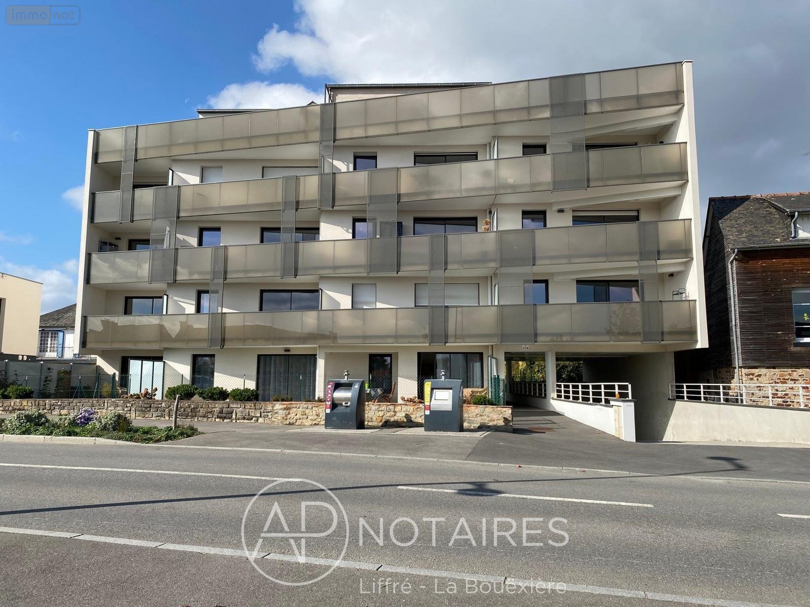 Appartement a vendre Liffré 35340 Ille-et-Vilaine 66 m2 3 pièces 240000 euros