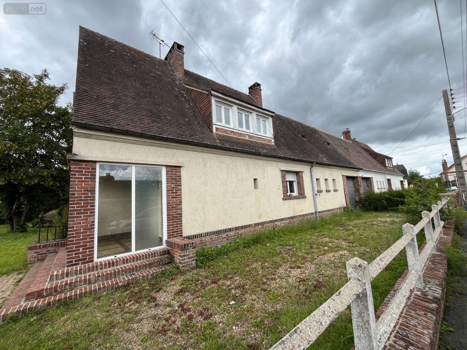 Maison a vendre Beaumont-le-Roger 27170 Eure 90 m2 5 pièces 147100 euros