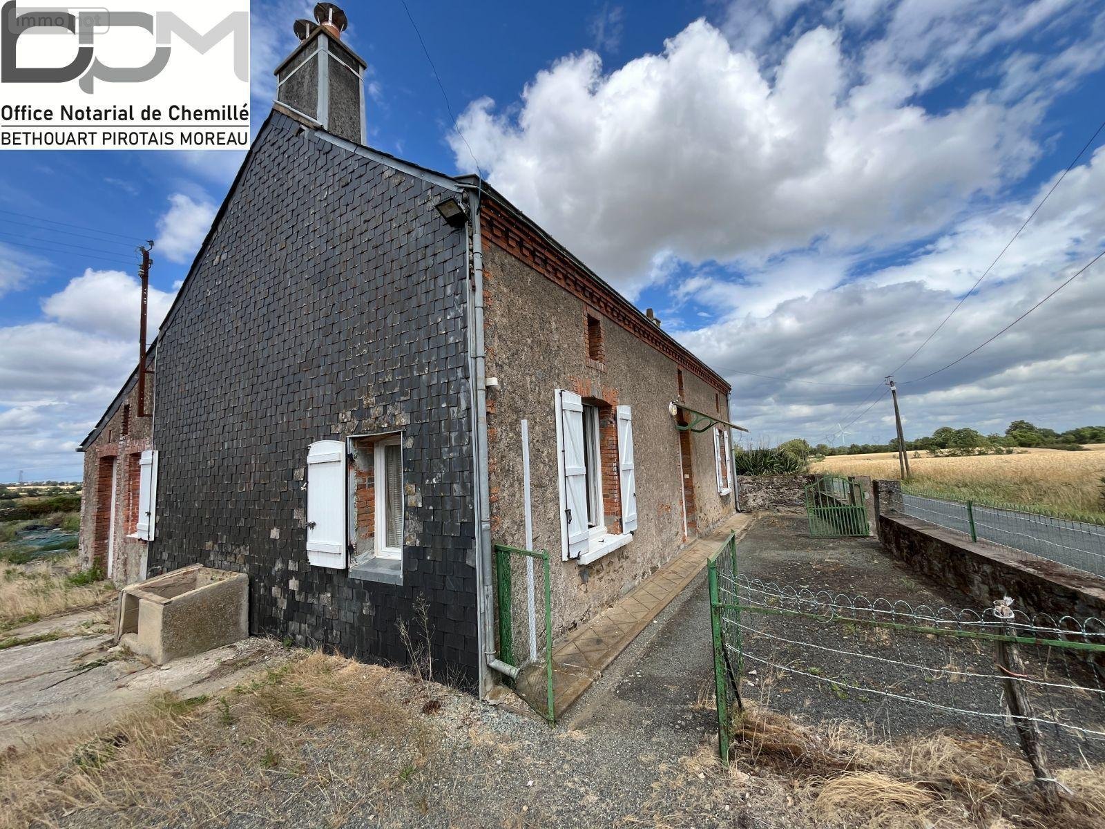 Maison a vendre Chanzeaux 49750 Maine-et-Loire 102 m2 5 pièces 148000 euros