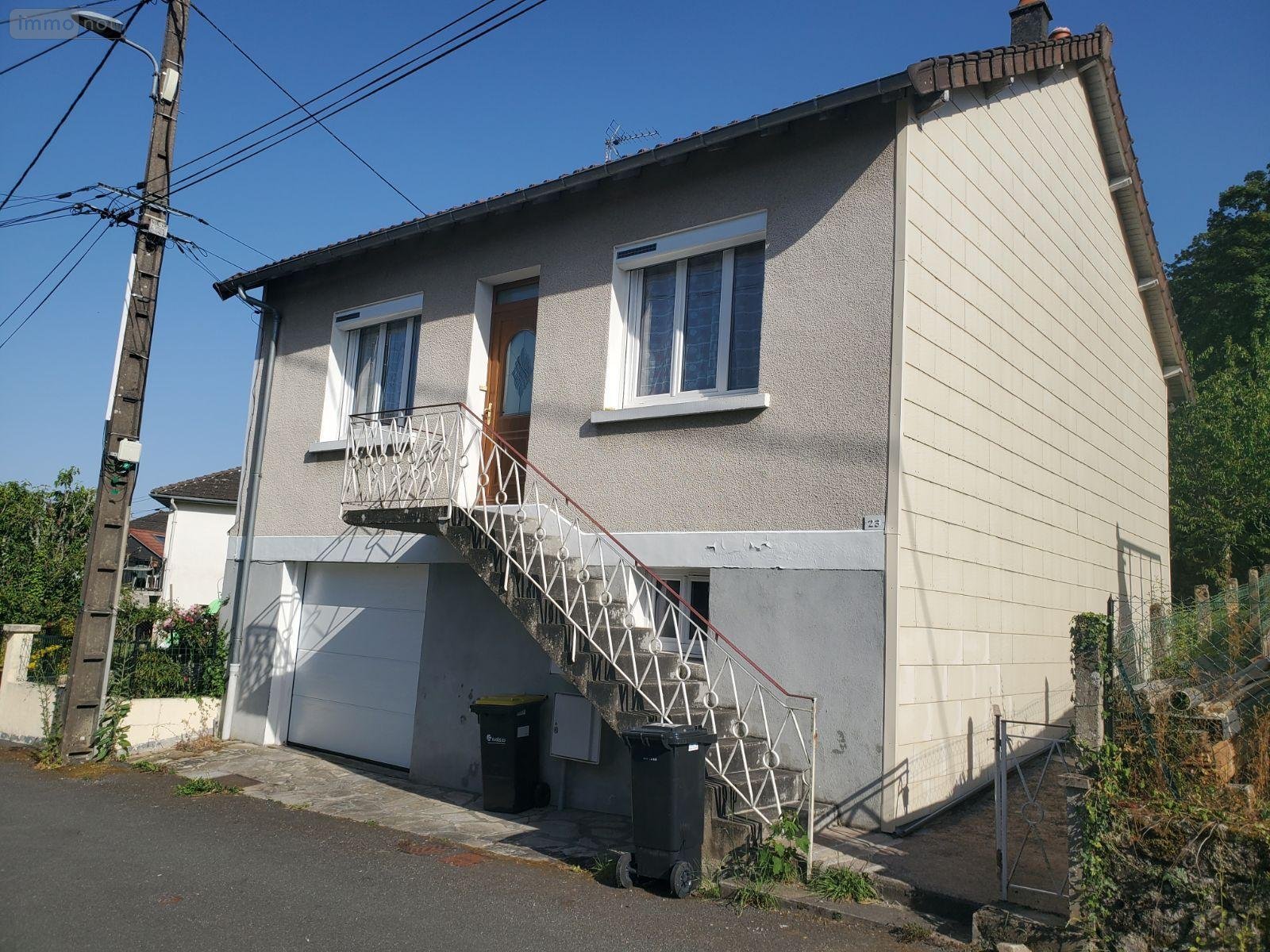 Maison a vendre Guéret 23000 Creuse 80 m2 3 pièces 106000 euros