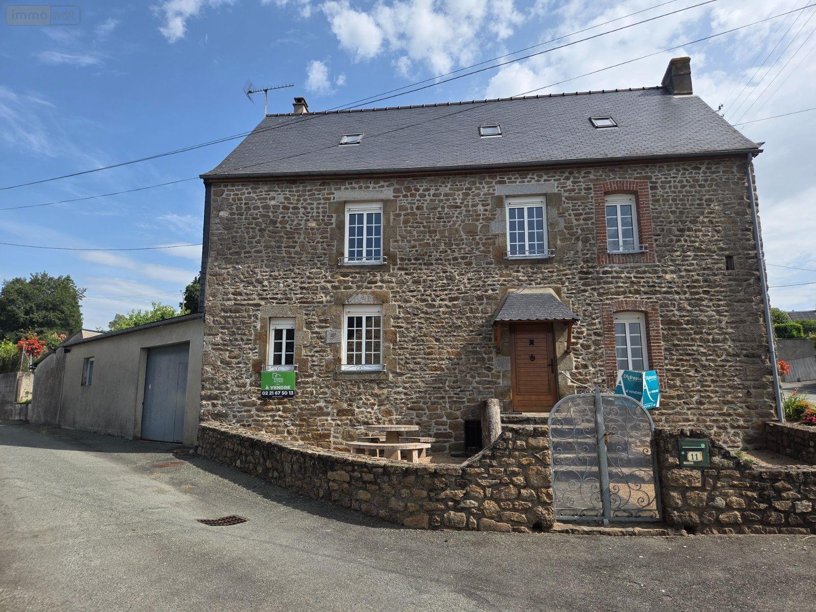 Maison a vendre Saint-Georges-Buttavent 53100 Mayenne 151 m2 6 pièces 109500 euros
