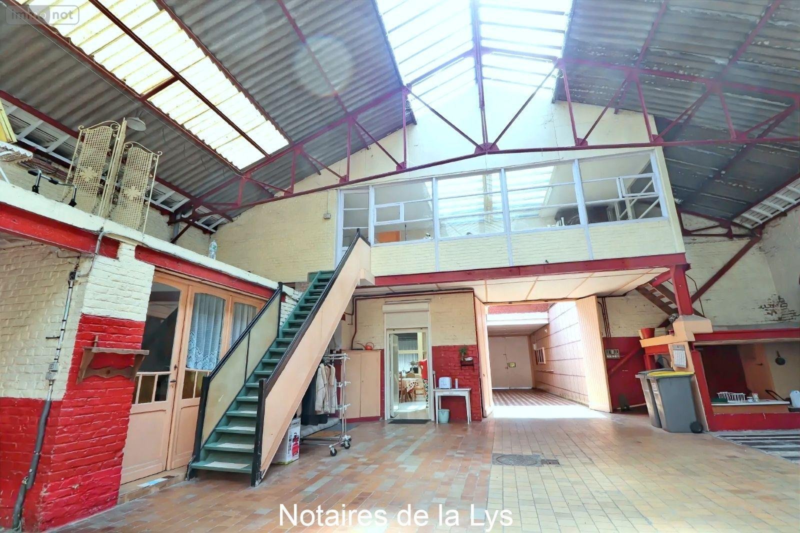 Garage et parking a vendre Armentières 59280 Nord 220 m2  322400 euros