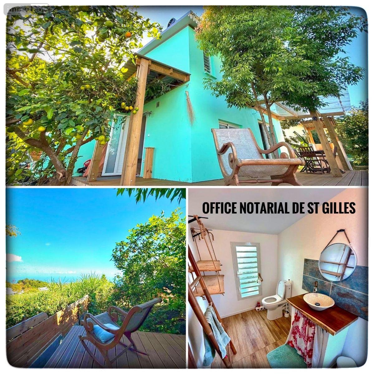 Maison a vendre Saint-Paul 97460 Réunion 71 m2 3 pièces 328700 euros
