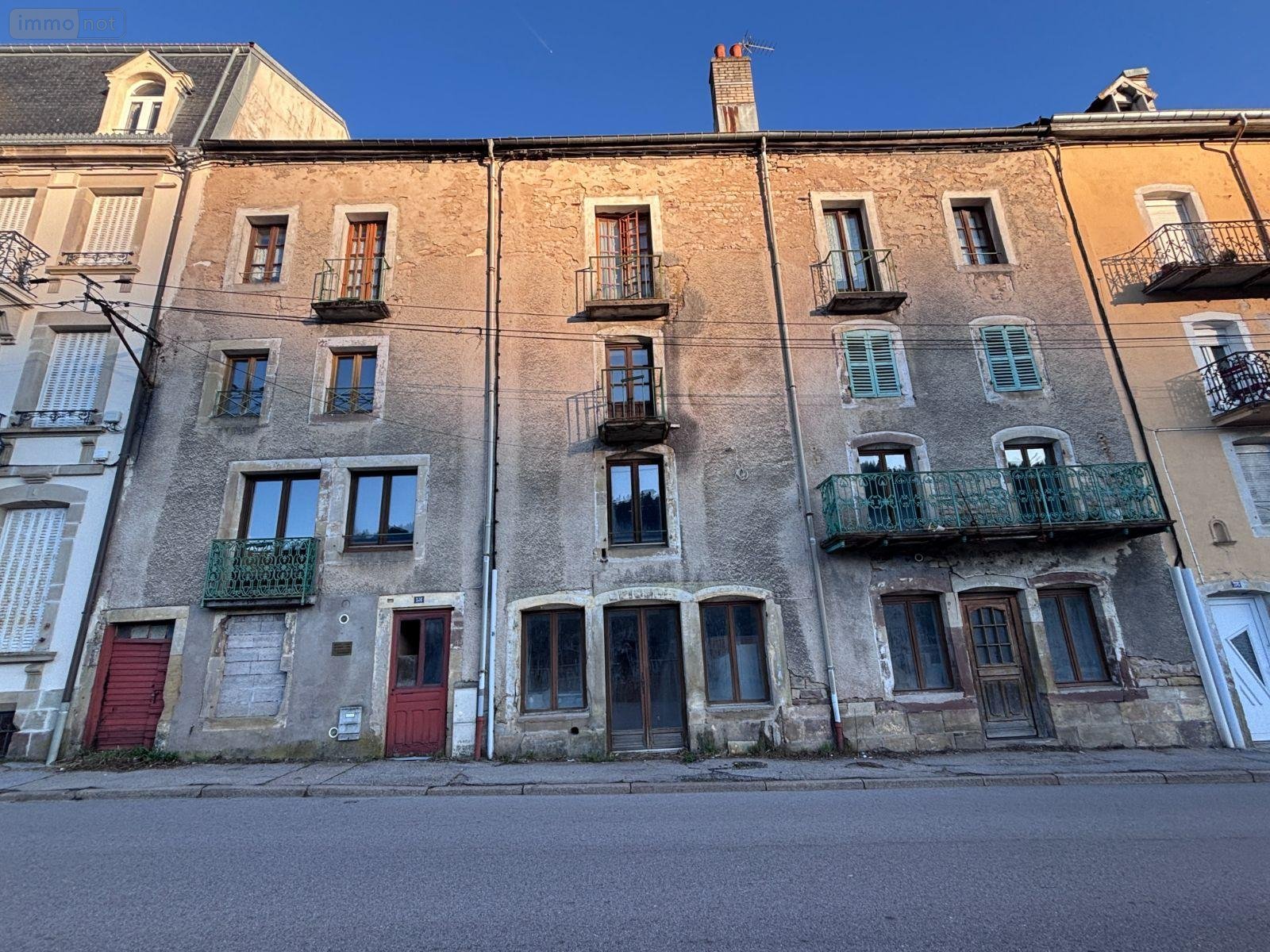 Immeuble a vendre Plombières-les-Bains 88370 Vosges 430 m2  90000 euros