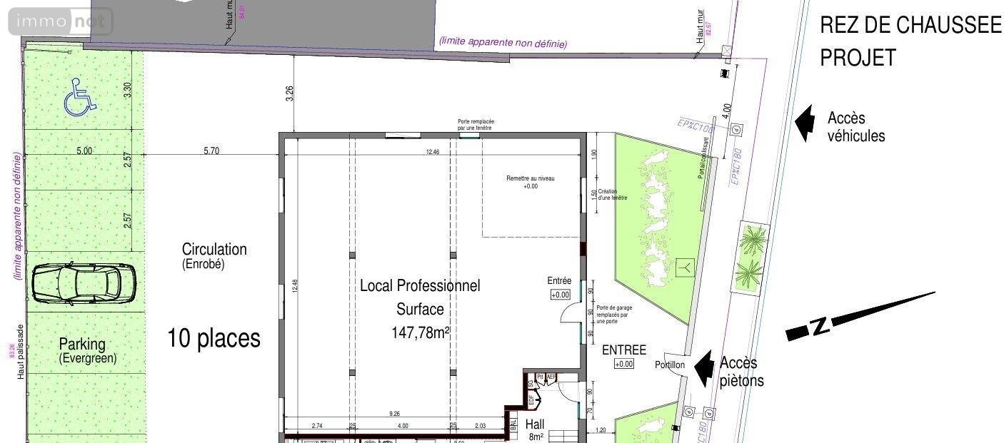 Fonds et murs commerciaux a vendre Cormontreuil 51350 Marne 148 m2  220000 euros