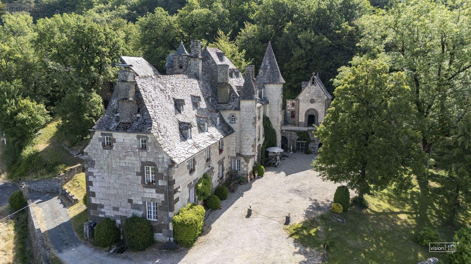 propriete a vendre Raulhac 15800 Cantal 782 m2 23 pièces 860000 euros