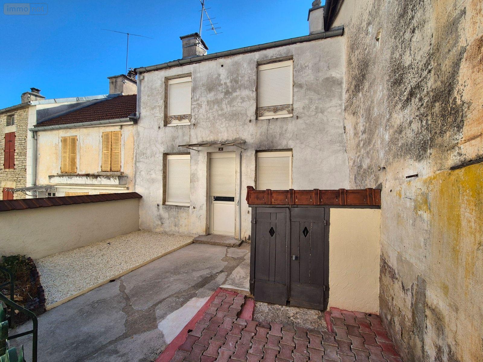 Maison a vendre Essoyes 10360 Aube 73 m2 4 pièces 39500 euros