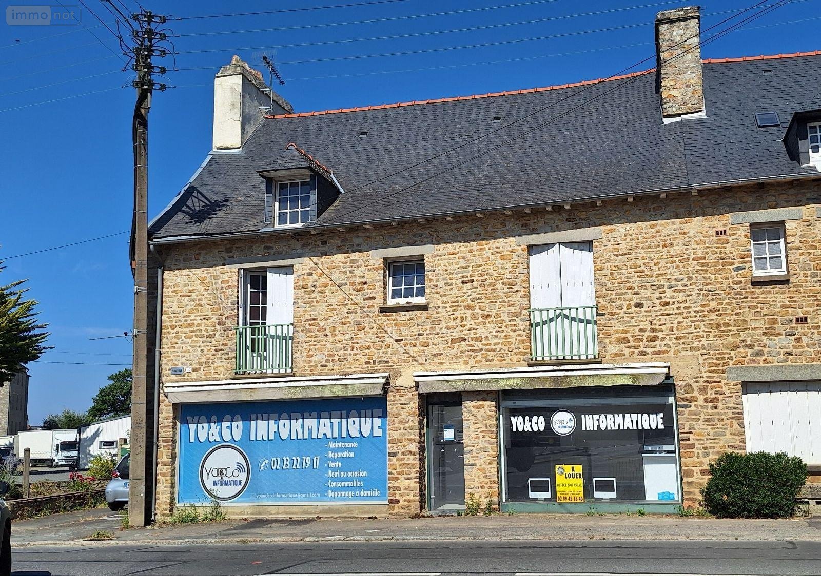 Location fonds et murs commerciaux Saint-Aubin-du-Cormier 35140 Ille-et-Vilaine