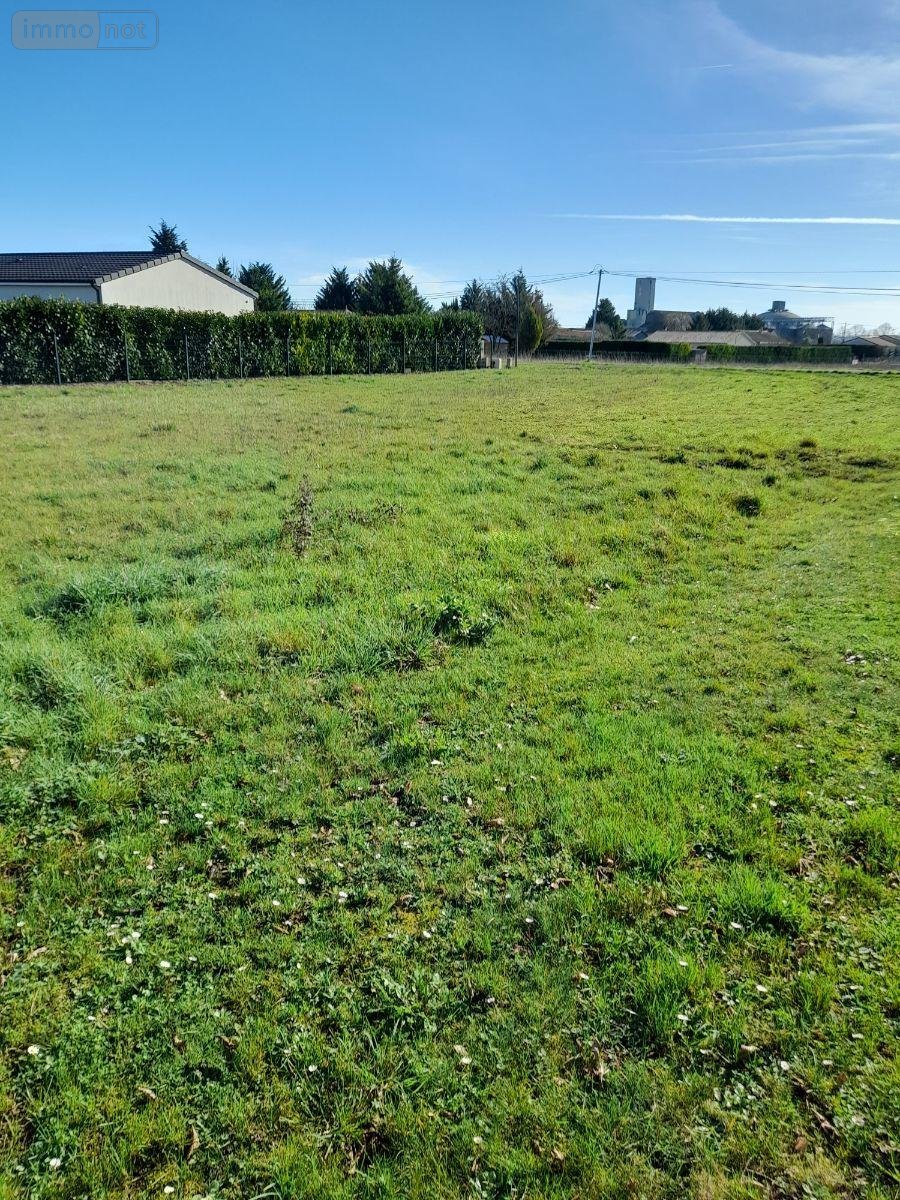 Terrain a batir a vendre Saint-Jean-de-Sauves 86330 Vienne 1500 m2  16000 euros