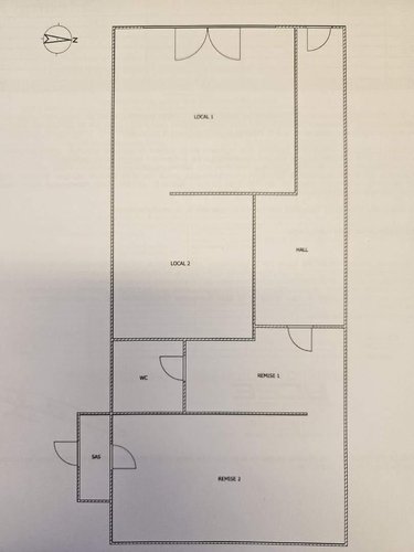 Location fonds et murs commerciaux Pont-de-Veyle 01290 Ain 102 m2  600 euros