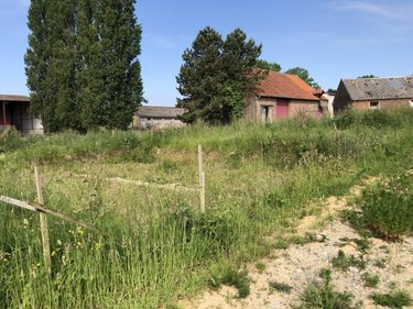 Terrain a batir a vendre Brancourt-le-Grand 02110 Aisne 1110 m2  37000 euros