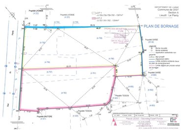 Terrain a batir a vendre Oisy 02450 Aisne 1204 m2  27080 euros