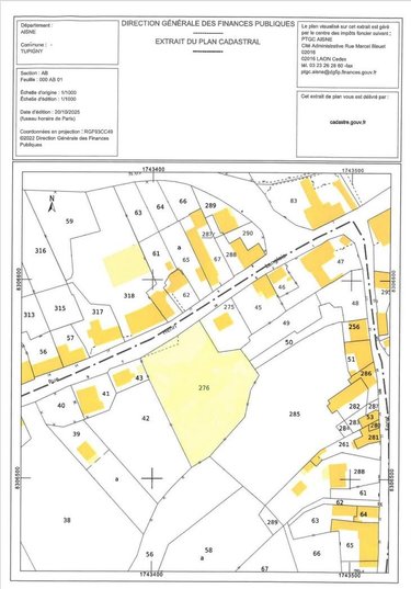 Terrain a batir a vendre Tupigny 02120 Aisne 2409 m2  12400 euros