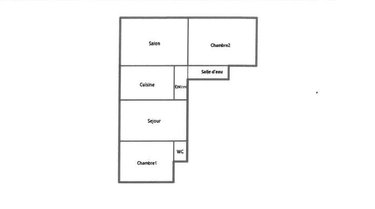 Appartement a vendre Guise 02120 Aisne 75 m2 5 pièces 75000 euros