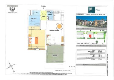 Appartement a vendre Gap 05000 Hautes-Alpes 47 m2 2 pièces 192000 euros