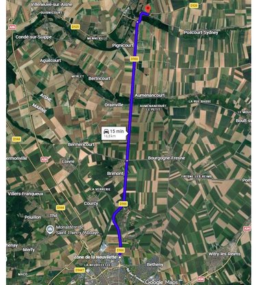 Terrain a batir a vendre Brienne-sur-Aisne 08190 Ardennes 2000 m2  63600 euros