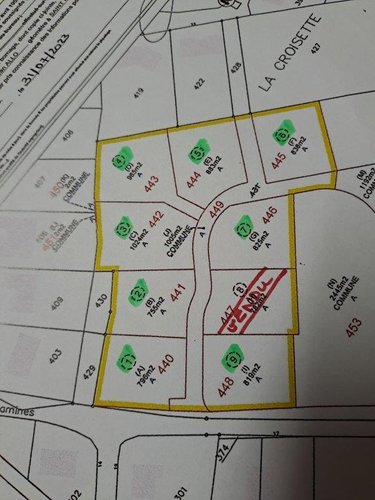 Terrain a batir a vendre Talizat 15170 Cantal 6925 m2  22650 euros