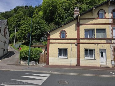 Maison a vendre Manneville-sur-Risle 27500 Eure 104 m2 4 pièces 178280 euros